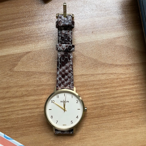 NWOT Nixon Arrow Leather x Amuse Society - Picture 3 of 6